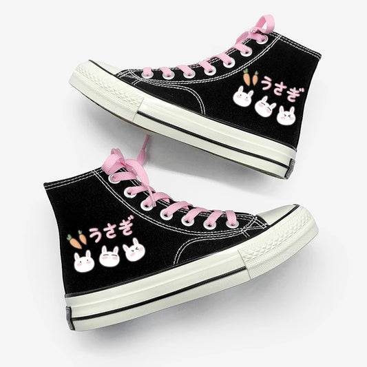 Casual Anime Lovely Student Canvas Shoes