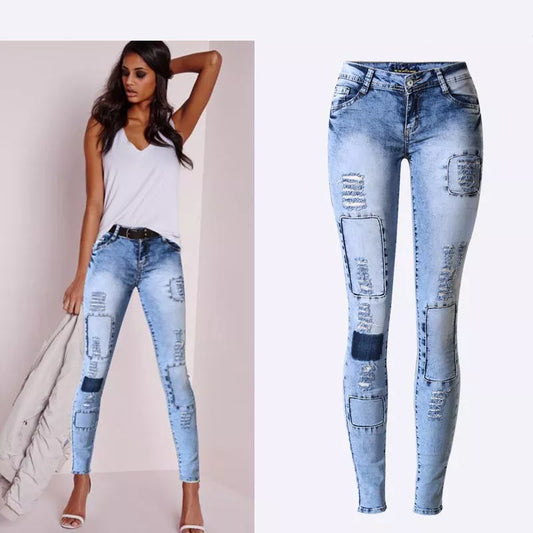 Pencil Jeans High Sexy Push Up Denim Women Fashion Jeans