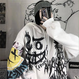 Gothic Japan Hip Hop Hoodie Sweatshirt Oversize Women