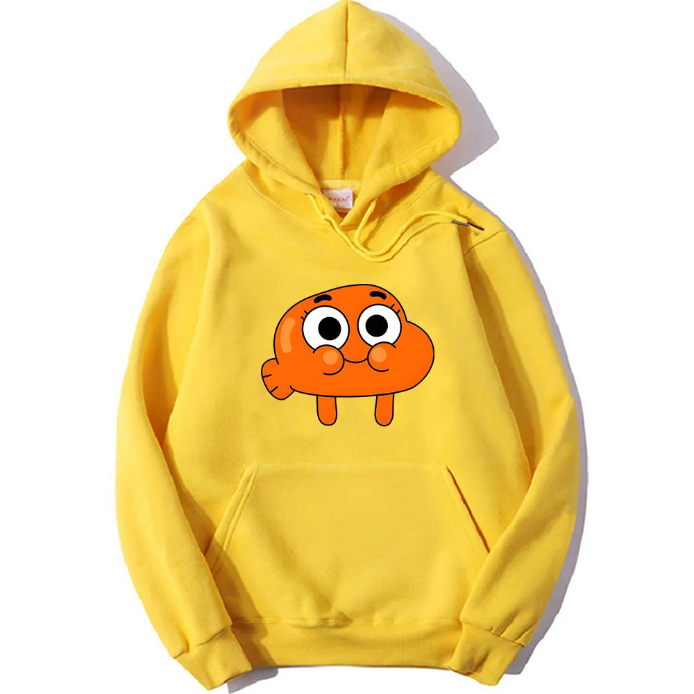 Gumball Watterson Cartoon Graphic Hoodie