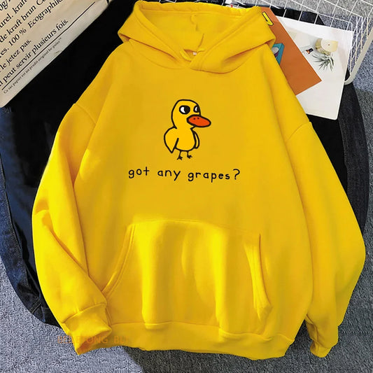 Soft Duck Song Cartoon Hoodie