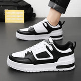 Sneake Fashion Leather Casual Shoe Lace Up Training Shoes for Men Vulcanized Shoe