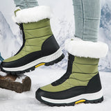 Women's Winter Waterproof Snow Boots Outdoors