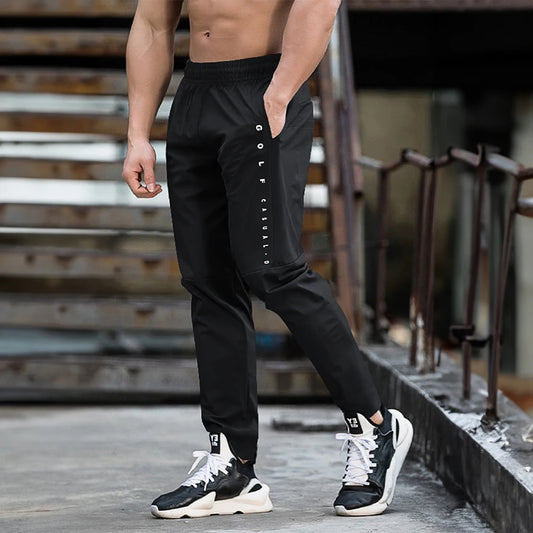 Spring and Summer Fashion Fitness Jogging Pants Outdoor Large