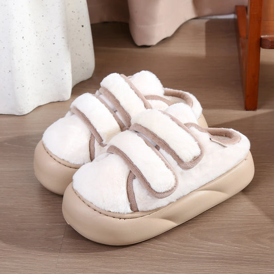 Soft Fashion Winter Slippers Women Thick Sole Indoor