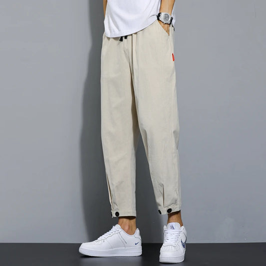 2022 Trousers Men's Loose Trend Nine-point Pants Fashion Casual