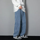 2024 Men's Jeans Loose Straight Wide Leg Casual