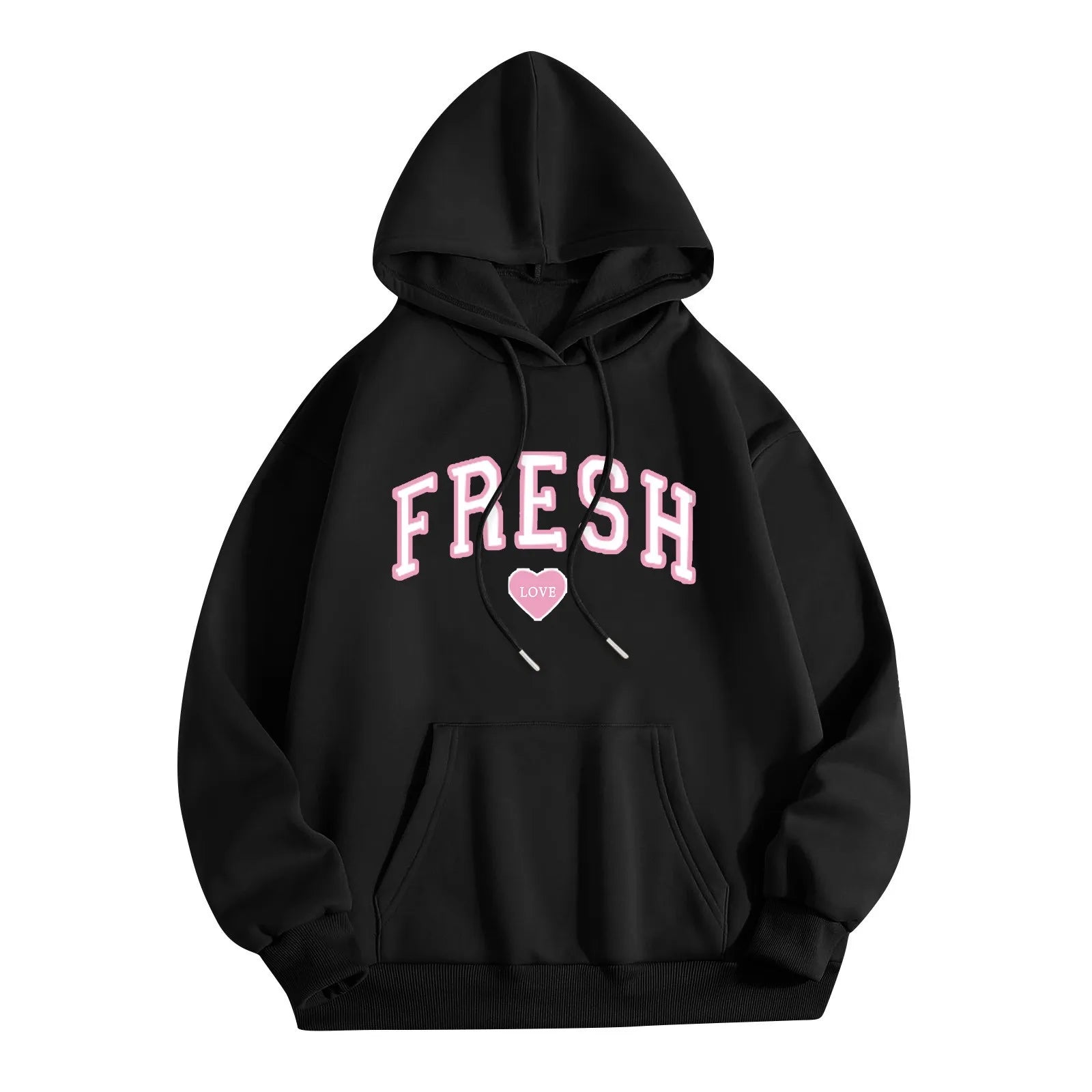 American Vintage Fresh Love Letter Print Hoodie