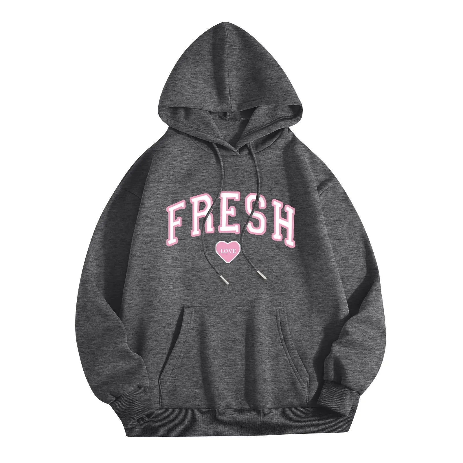 American Vintage Fresh Love Letter Print Hoodie