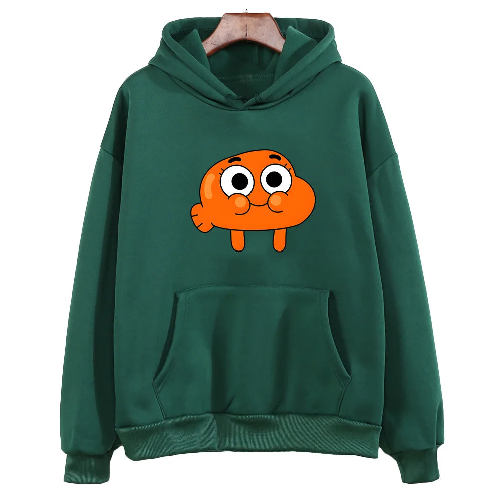 Gumball Watterson Cartoon Graphic Hoodie