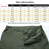 Ripstop Fabric Cargo Pants Waterproof Multi-pockets Outdoor Hiking