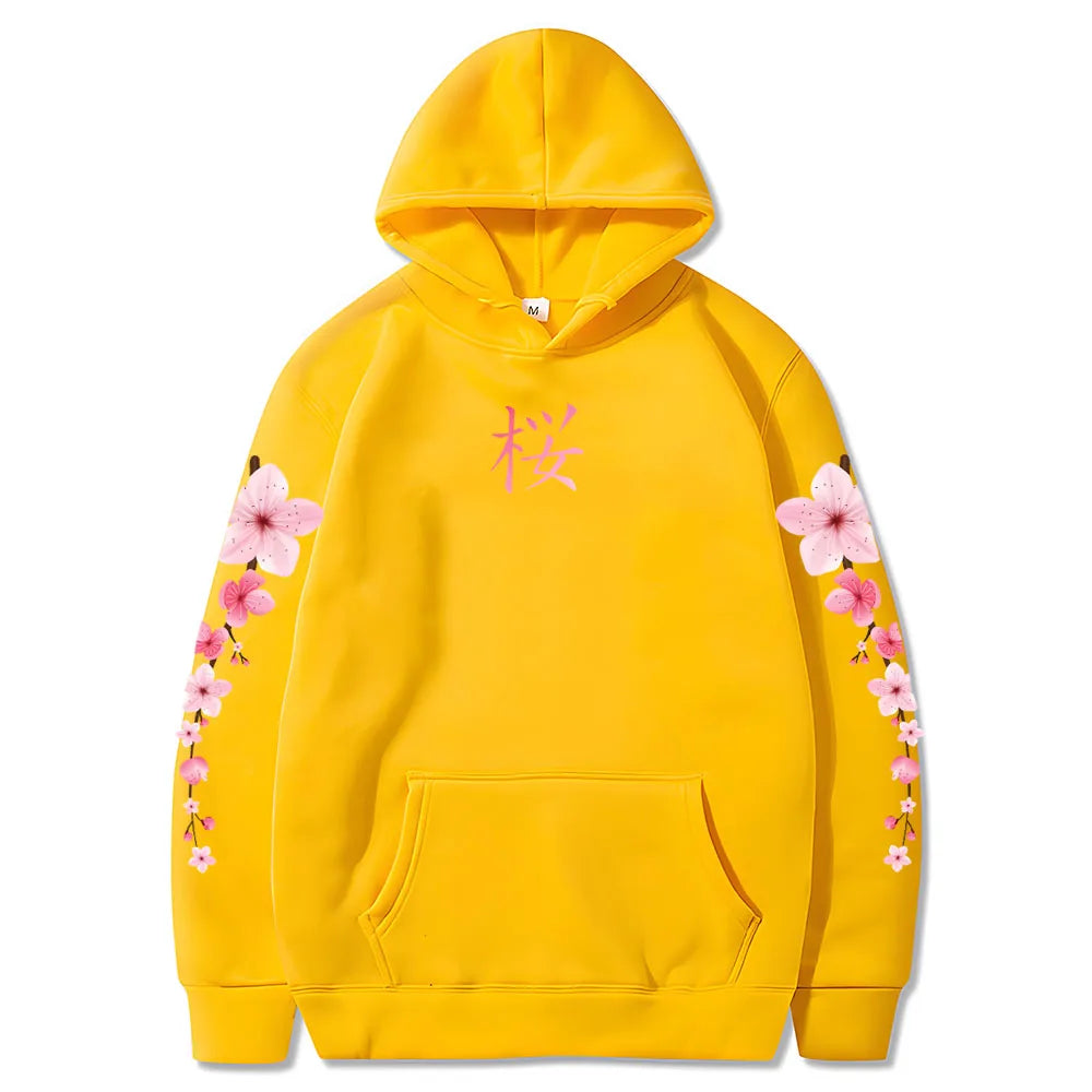 Japanese Blossom Sakura Graphic Hoodies