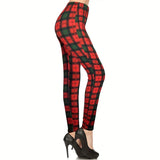 Women Christmas Pajama Pants Winter Plaid