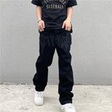 2024 Letters Loose Jeans Retro Street Hip Hop Y2K