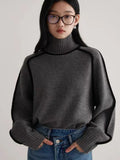 2024 Autumn Winter Women's Hoodie Half High