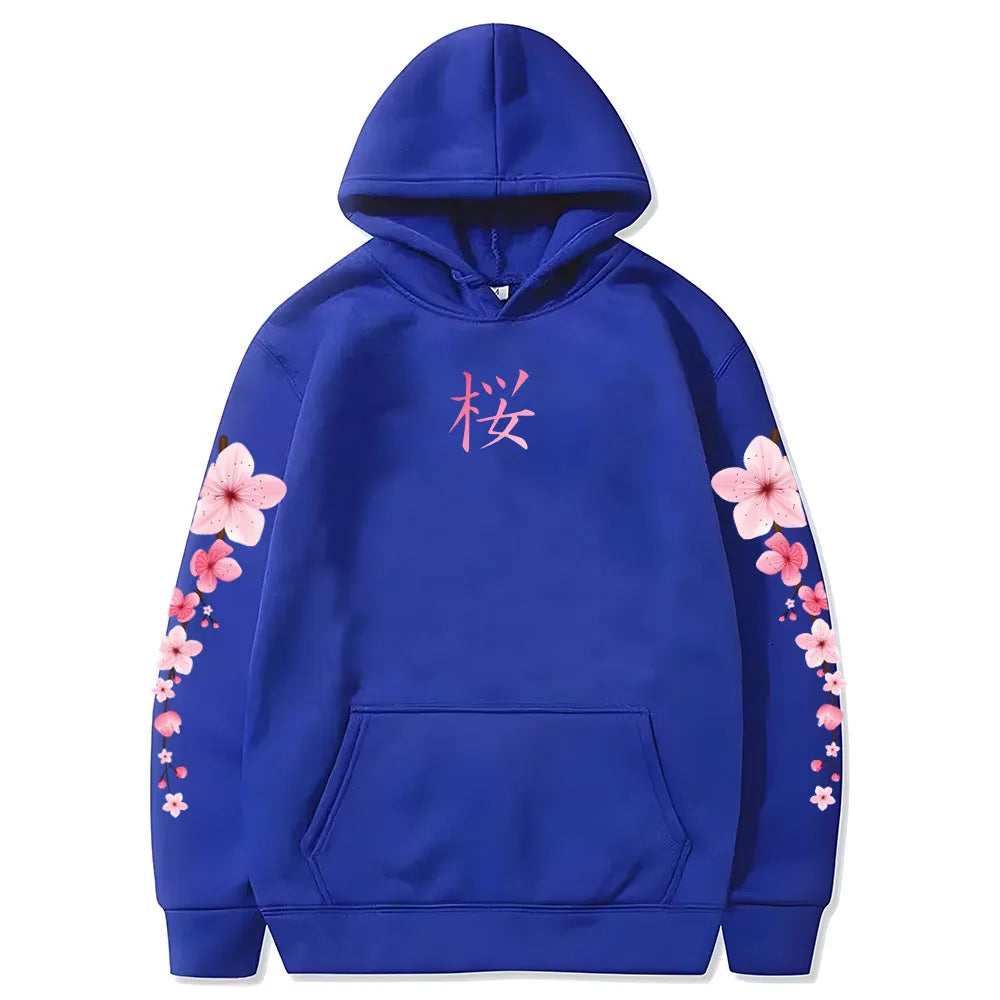 Japanese Blossom Sakura Graphic Hoodies