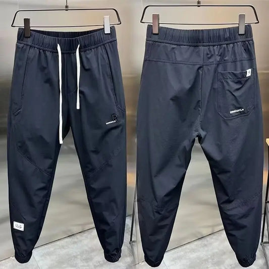 Men's Summer Pants Man Sweatshirt Men's Cropped Trousers Male Clothes