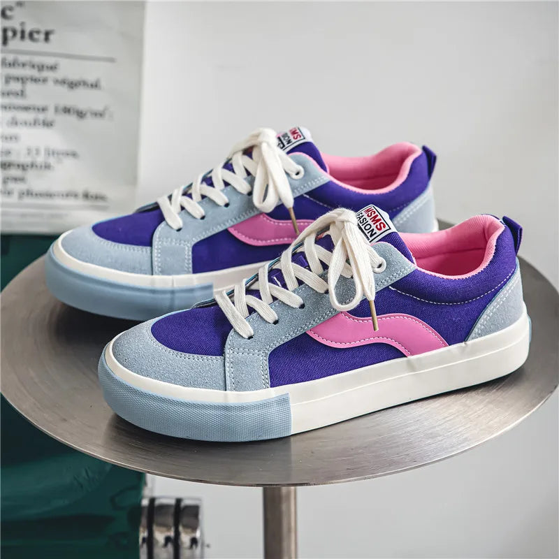 Men's Classic Low-Top Canvas Sneakers 2024