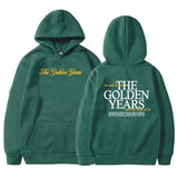 The Golden Years Tour Graphic Letter Print Hoodie