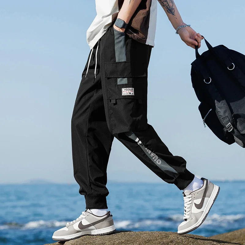 Pants Loose Casual Leggings Men's Spring Patchwork