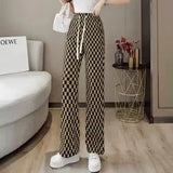 Wide Leg Pants for Women Spring Loose Straight High