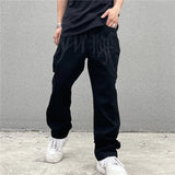 2024 Letters Loose Jeans Retro Street Hip Hop Y2K