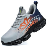 Men’s Work Sneakers Steel Toe Air Cushion Anti-Smashing