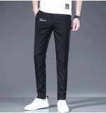 Golf Ice Silk Casual Pants for Men's Summer Thin Straight Pants