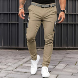 2023 New Men's Fashion Hip Hop Double Zipper Pants