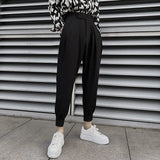 2024 Spring Fashion Trousers Man High Waist Business Casual Suit Pants