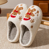 Women Christmas Man Winter Slippers