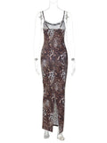 2024 Leopard Print Slip Dress