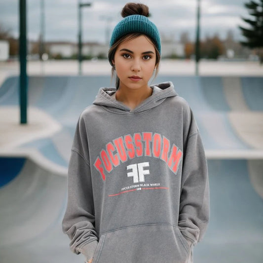 Women Cotton Hoodie Letter Print Streetwear