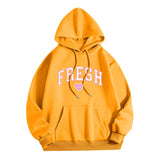 American Vintage Fresh Love Letter Print Hoodie