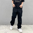 2024 Letters Loose Jeans Retro Street Hip Hop Y2K