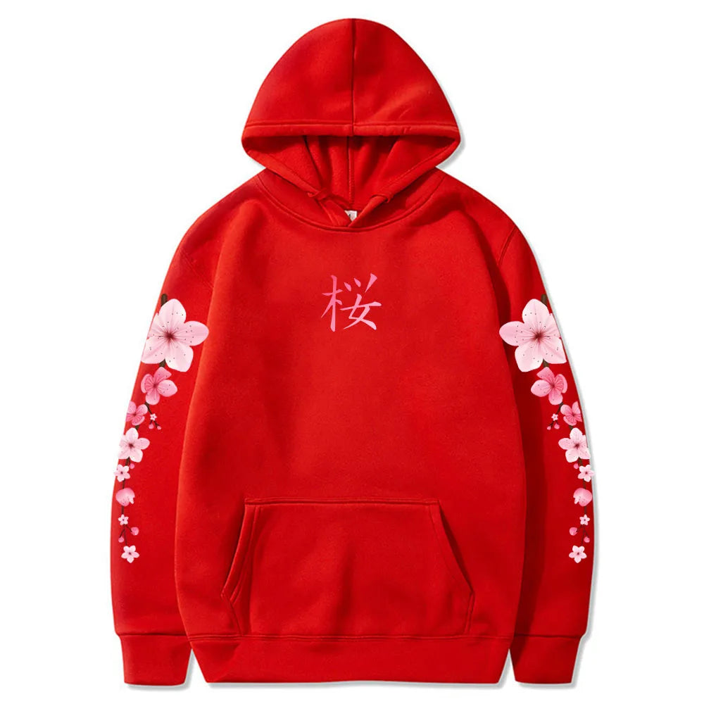 Japanese Blossom Sakura Graphic Hoodies