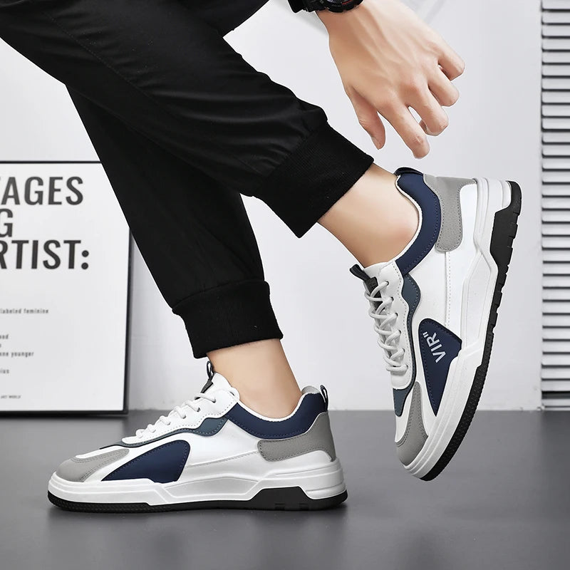 Men's Platform Sneakers Breathable Men Casual Chunky Shoes Running Jogging