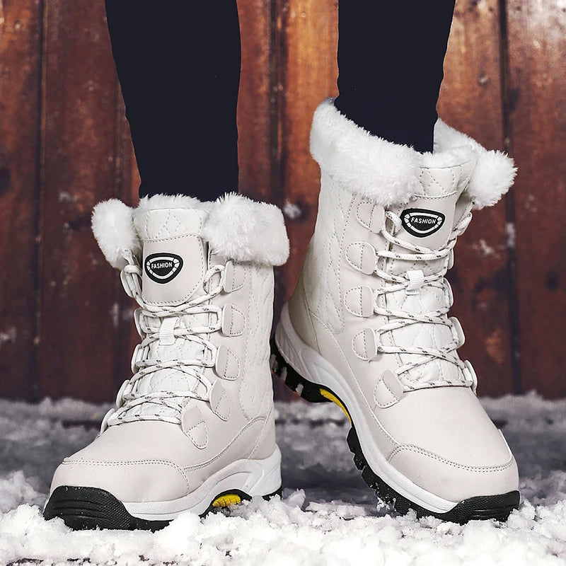 Waterproof Boot Winter Women's Snow Boots 2024