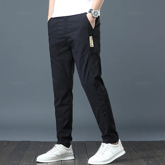 Elevate Your Style with Ultrathin Breathable Pleated Pants