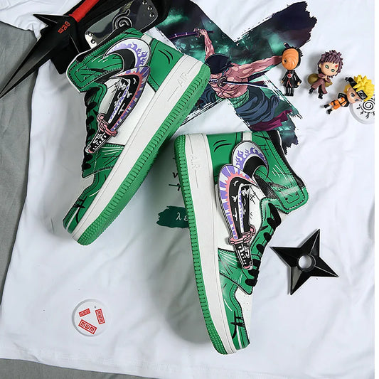 Unique Roronoa Zoro Anime Sneakers