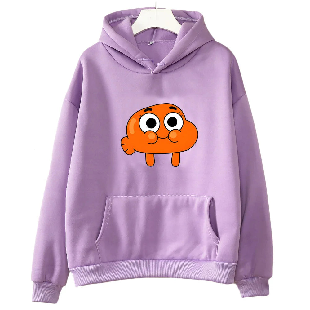 Gumball Watterson Cartoon Graphic Hoodie