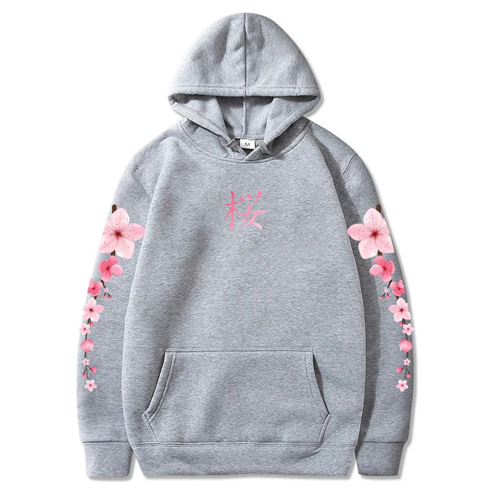 Japanese Blossom Sakura Graphic Hoodies