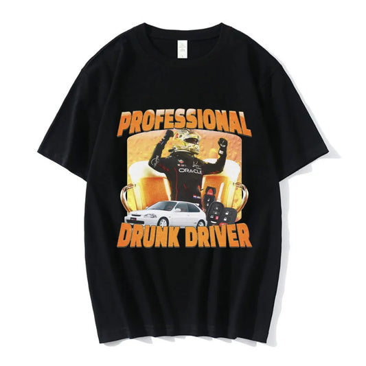 Professional Drunk Driver Funny T-Shirt