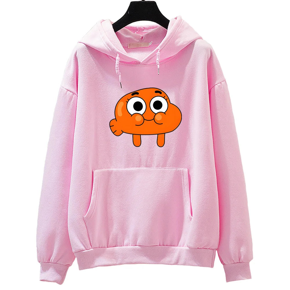 Gumball Watterson Cartoon Graphic Hoodie