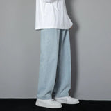 2024 Men's Jeans Loose Straight Wide Leg Casual