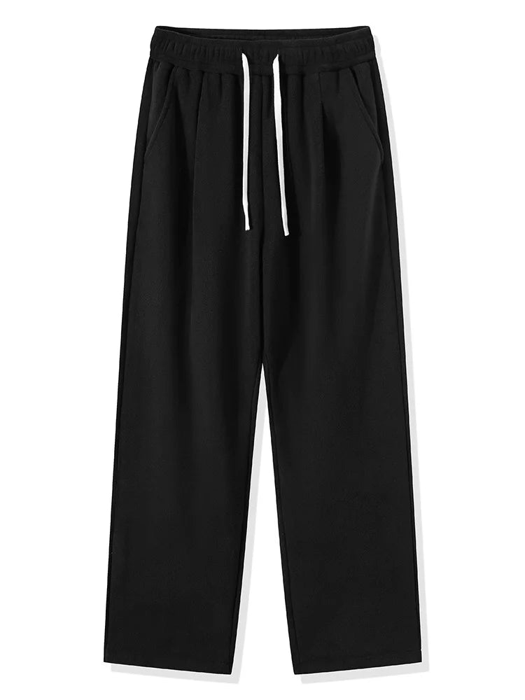 Winter Men's Sweatpants Fashion Thick Warm Fleece