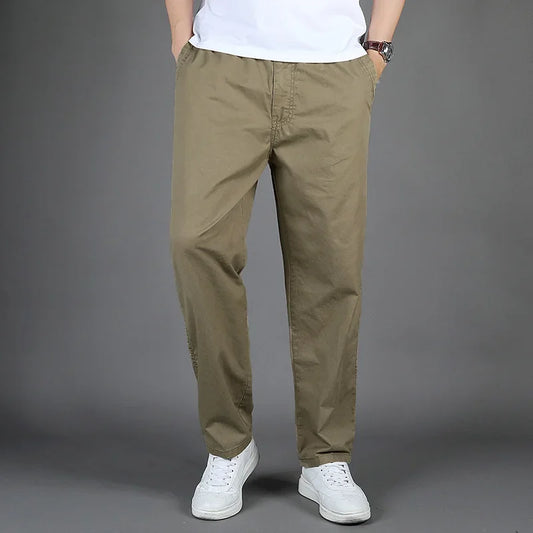 Men's Workwear Casual Cotton Pants Fashionable and Comfortable Pants