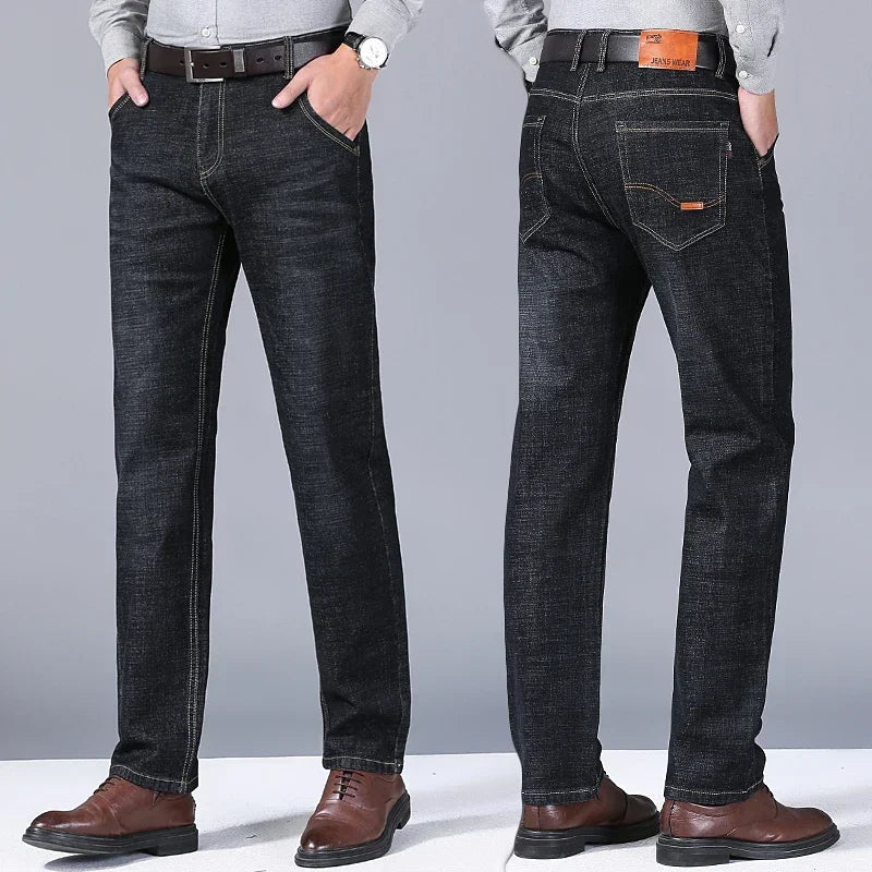 Stay Stylish This Season Autumn & Winter Stretch Men's Jeans for Every Occasion