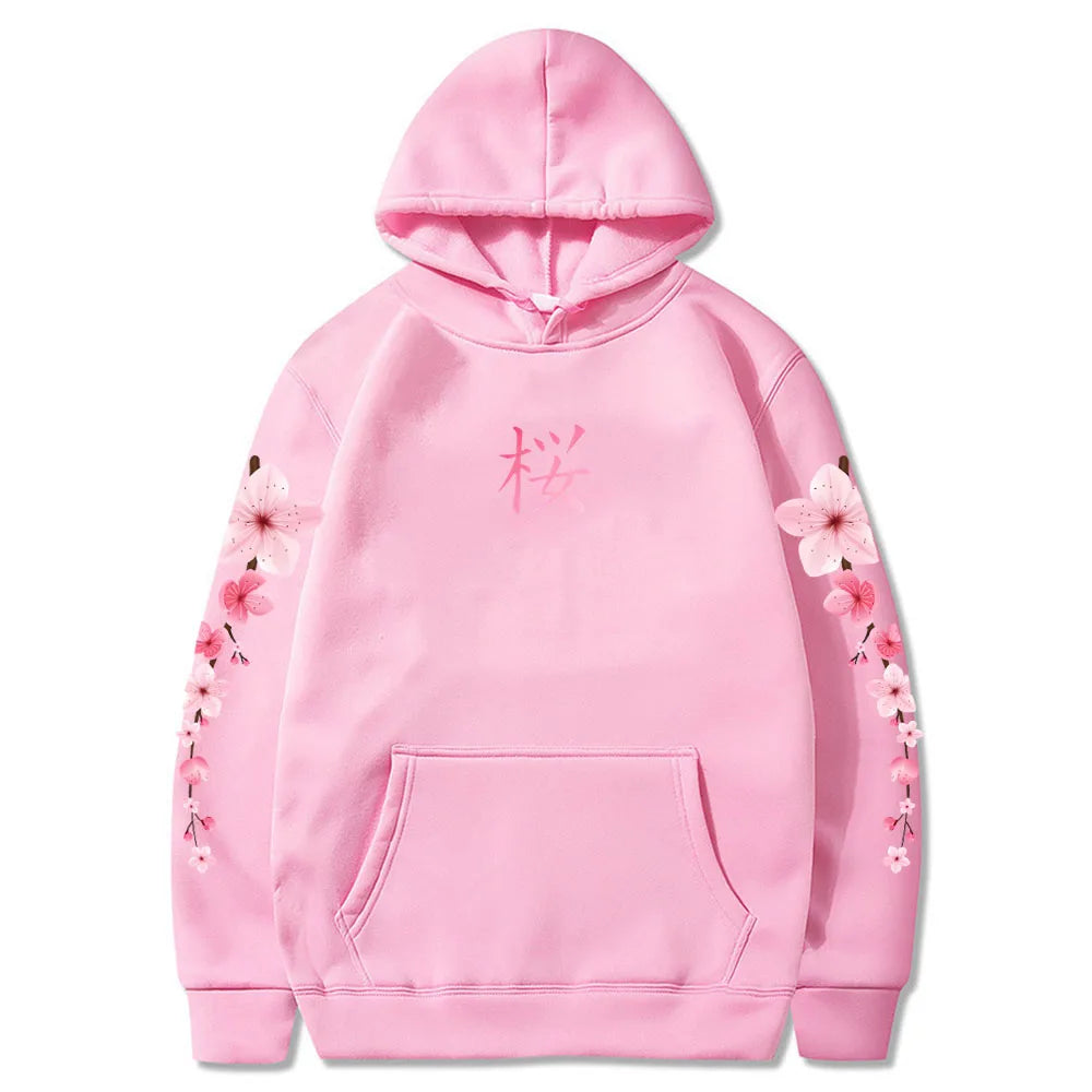 Japanese Blossom Sakura Graphic Hoodies