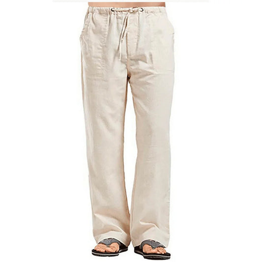 Men's Summer Cotton Linen Pants